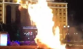 烟花求婚引火灾 烟花求婚引火灾