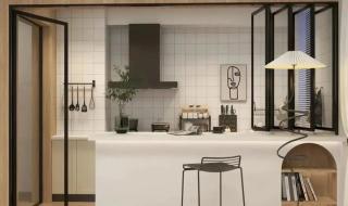 开放式厨房装修效果图 开放式厨房装修效果图